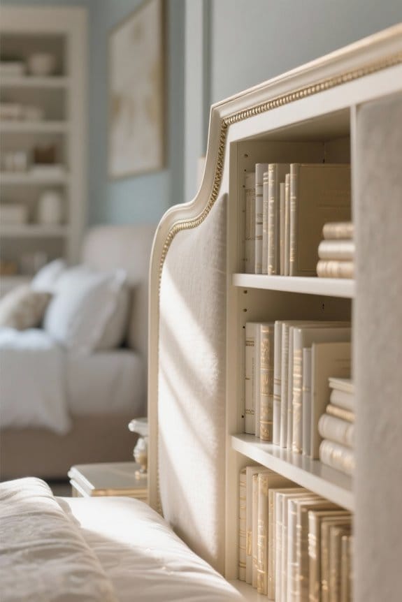 bookcase headboard selection criteria