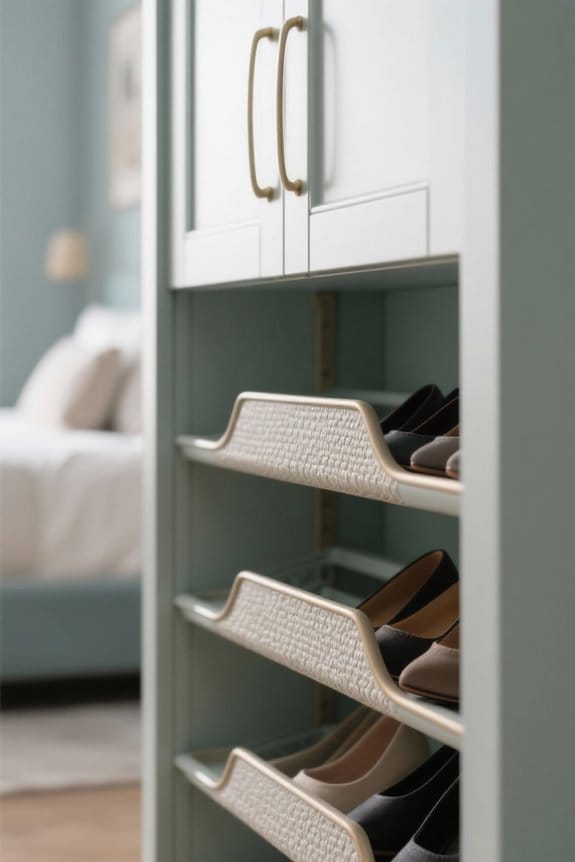 choose practical shoe storage