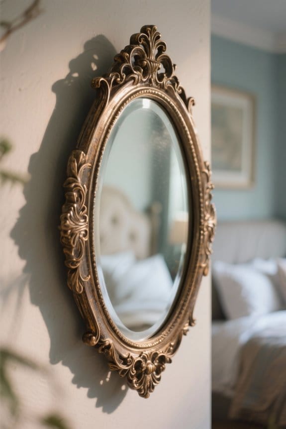 choosing antique wall mirrors