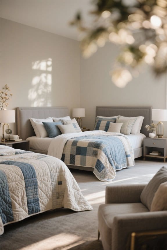 cozy cotton twin quilts