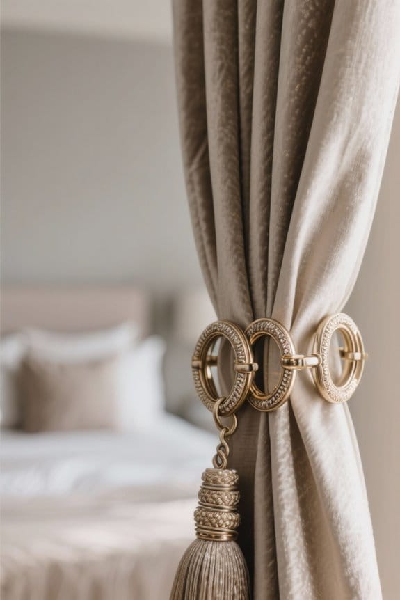 curtain clips size and style