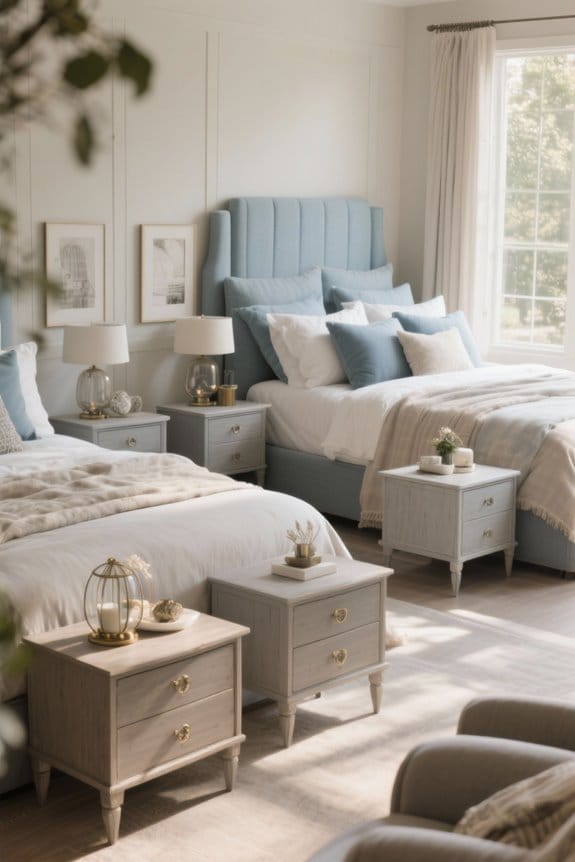 farmhouse bedside table ideas