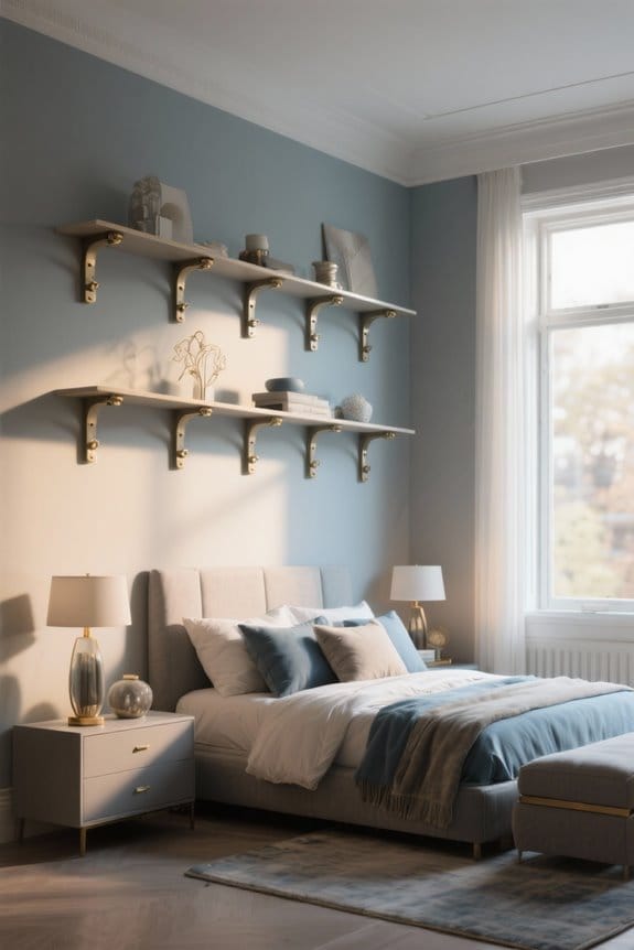 heavy duty shelving support