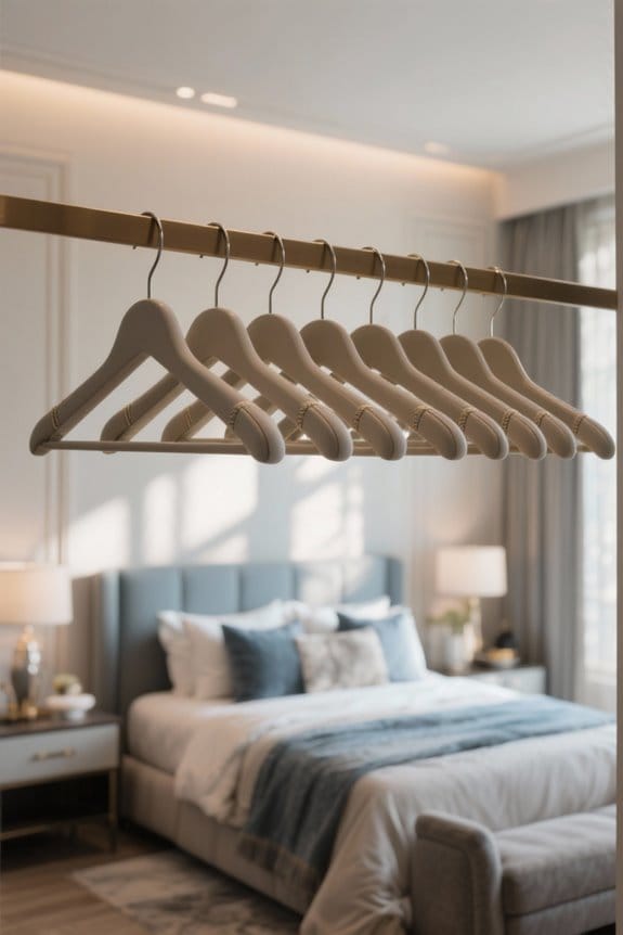 non slip hangers for organization