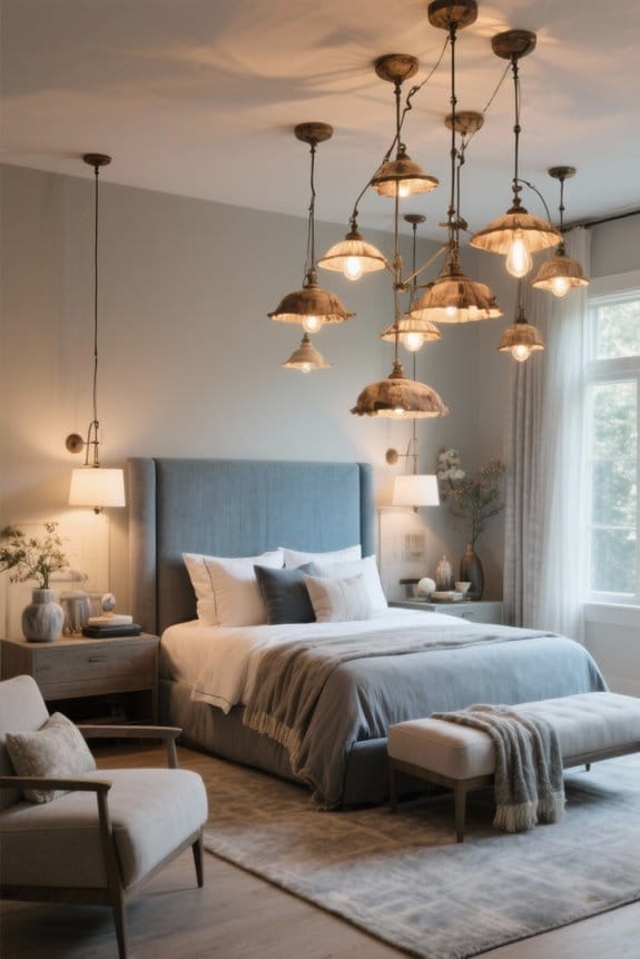 rustic pendant lights selection