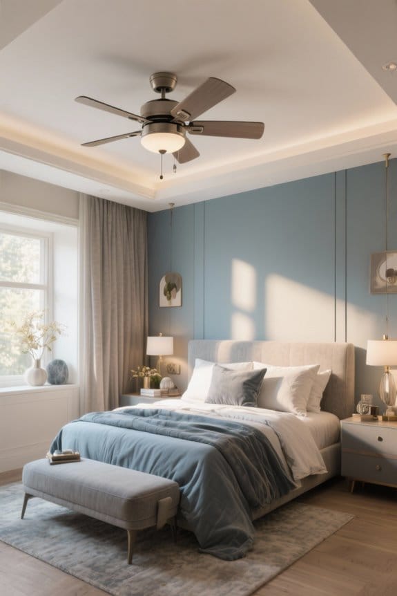 small bedroom ceiling fans