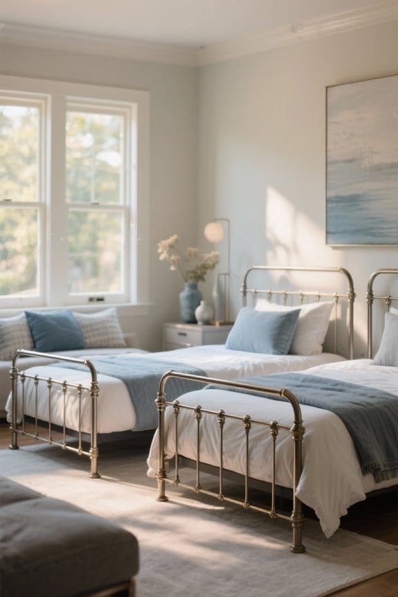 sturdy stylish twin bed frames