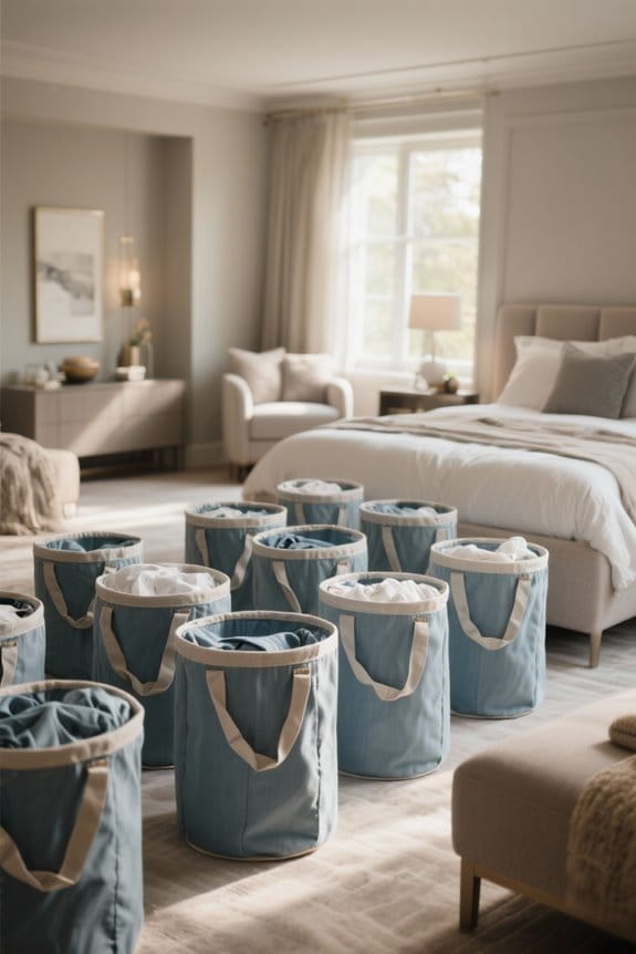 stylish and functional hampers