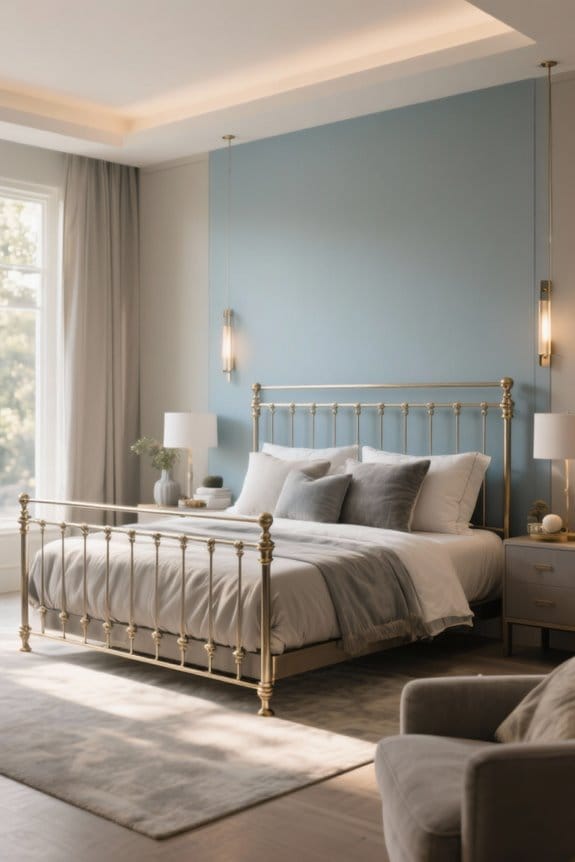 top king metal bed frames