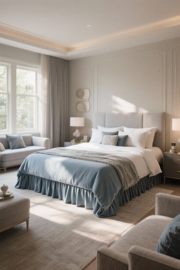 top king size bedskirts