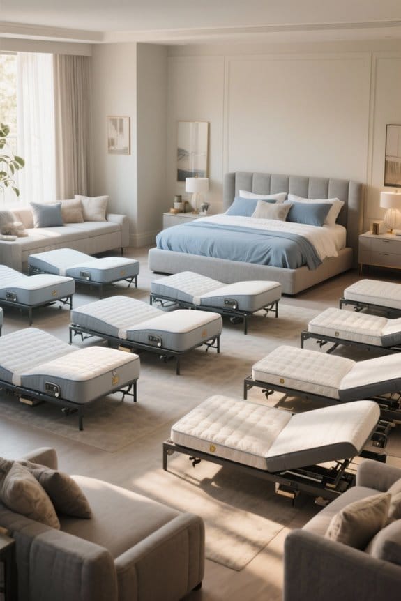 top queen adjustable bed
