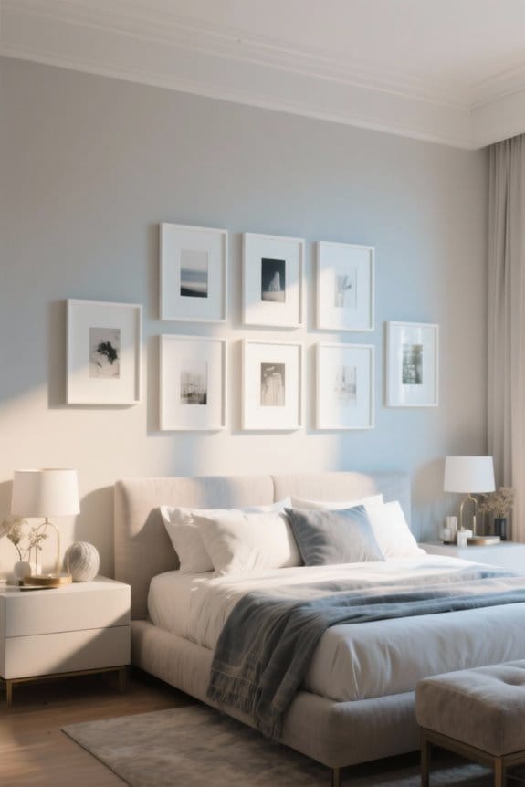top white frame selection