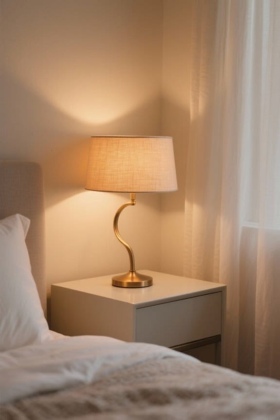warm inviting bedroom ambiance