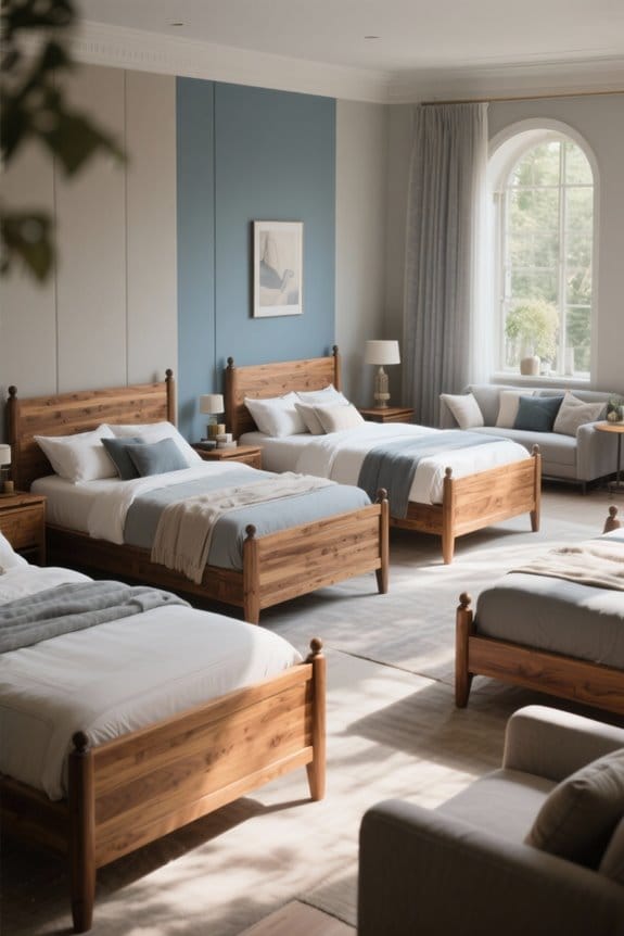 wooden full size bed_frames